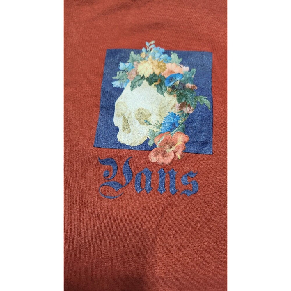 Vans floral skull tshirt - Picture 2 of 5